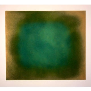Joe Novak, Abstract Color Field Gradient Monoprint Aquatint Etching California Minimalism, 2001 For Sale