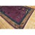 1920s Purple Floral Antique Chinese Art Deco Carpet 6'2"x8'9" Knotted Wool Rug For Sale - Image 4 of 10