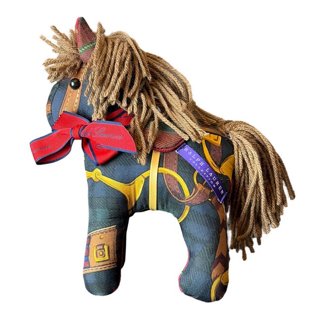 Vintage finds exclusively ours.&nbsp; Our vintage Ralph Lauren scarf animal menagerie is sustainably sourced, locally made...