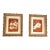 Large Vintage Mid Century Hollywood Regency Floral Prints by S. Harris in Ornate Frames — A Pair For Sale