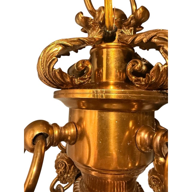 Late 20th Century Maitland Smith Empire Chandelier For Sale - Image 11 of 12