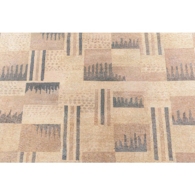 Vintage French Art Deco Wool Rug Doris Leslie Blau For Sale - Image 4 of 9