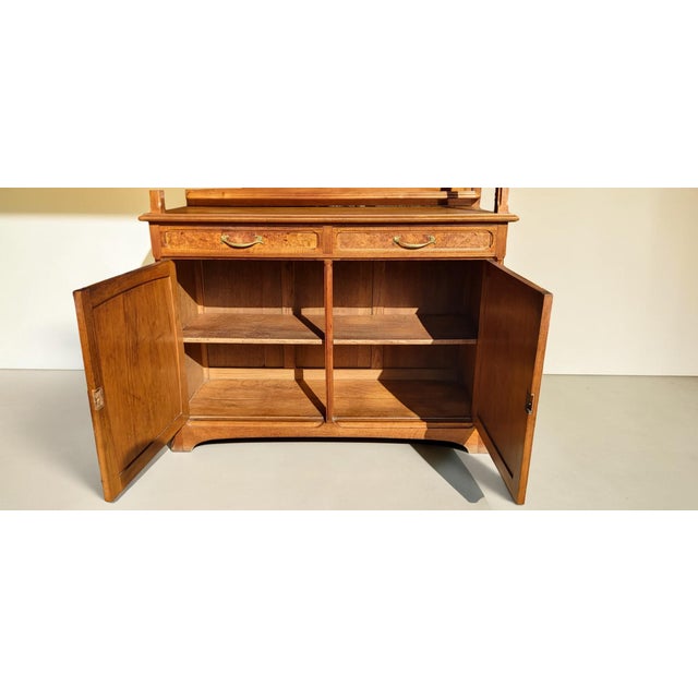Art Nouveau Nancy School Two-Part Buffet, 1900 For Sale - Image 11 of 14