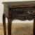 Burnt Umber Antique Country French Louis XV Walnut Nightstand ~ End Table For Sale - Image 8 of 13