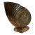 1970s Brass Conch Shell Footed Planter For Sale