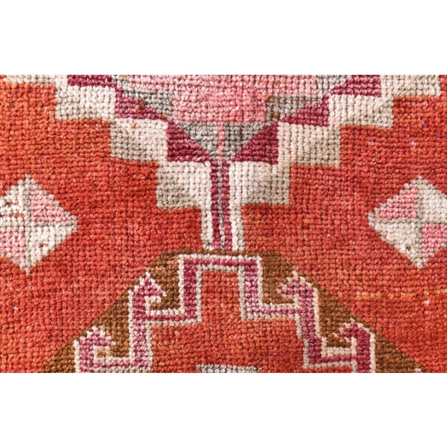 Vintage Runner Rug in Wool For Sale - Image 6 of 14