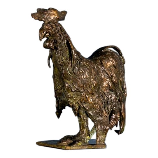 Unknown, Rooster, 1979, Bronze For Sale