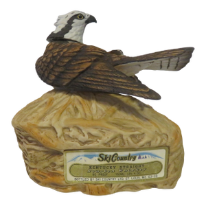 1985 Signed Kent Pendleton Limited Edition Female Osprey W Baby Excellent Cond. 750 Ml