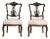 Pair of Victorian Carved Chairs with Upholstered Seats, Antique, United Kingdom, 19th Century For Sale
