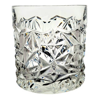 1980s–1990s Tiffany & Co. Rock Cut Crystal Champagne Bucket For Sale