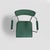 Forest Green Italian Metal and Faux Leather Chairs by Maltoni Carlo Arredi Metallici, 1930s, Set of 2 For Sale - Image 8 of 18