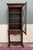 SUPERB Antique Victorian English Oak Jacobean Revival Barley Twist Display Cabinet or Bookcase c.1890s-1900s PERFECT for...
