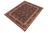 Shabby Chic Floral Gulshan Pak-Persian Black/Black Wool Rug - 9'2'' X 12'1'' For Sale - Image 3 of 8