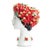 DESCRIPTION This d'arte ceramic sculpture with peppers is hand crafted by Ivana Dolfi in Montelupo, Italy. The modern art...