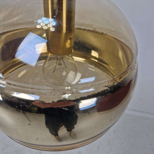 Mid-Century Modern Pendant attributed to Peill & Putzler, Germany, 1970s For Sale - Image 10 of 11