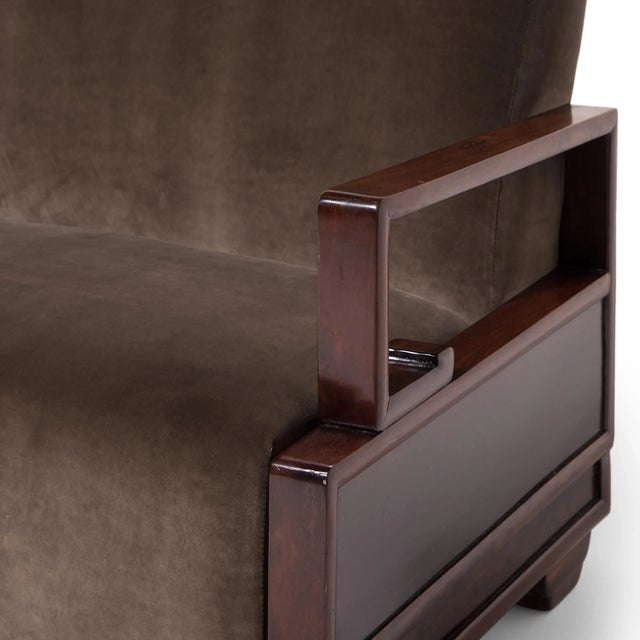 1930s Shanghai Art Deco Sofa For Sale In Chicago - Image 6 of 7