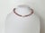 Natural Freshwater Edison Dark Pink Pearl Necklace With 14k Gold Clasp For Sale - Image 9 of 15