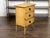 Small English 1920s Mottled Bamboo Three-Drawer Chest with Floral Décor For Sale In Atlanta - Image 6 of 12