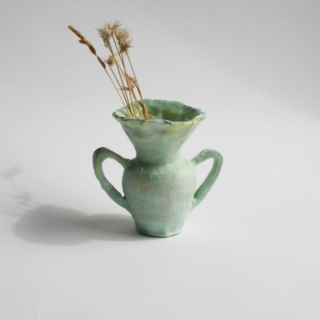 Contemporary Mini Menthe Vase by Anja Marschal For Sale - Image 3 of 12