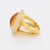 David Yurman - Gold, Champagne Topaz and Diamond Cocktail Ring, Size 5.75 For Sale - Image 4 of 7