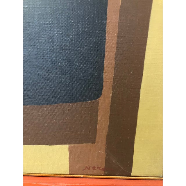 Michel Néron, Men in Hats, 1980s, Oil on Canvas For Sale - Image 4 of 5