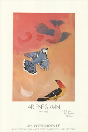 Arlene Slavin 'Paintings' Usa Offset Lithograph