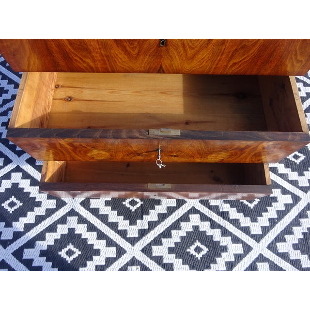 Louis Philippe Walnut Dressing Table For Sale - Image 18 of 18