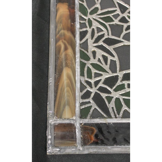 Set of 3 Vintage Stained Glass Window Panels Chairish