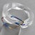 Transparent Lucite Plexiglass Bangle Bracelet with Anodized Aluminum Belt Buckle For Sale - Image 15 of 15