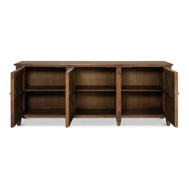 Handcrafted from solid reclaimed pine, this sideboard brings storage and rustic character to dining rooms and living...
