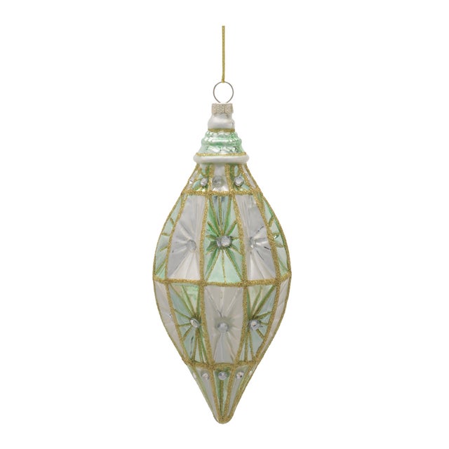 Kenneth Ludwig Chicago Glass Ornament Set (Set of 6) For Sale - Image 4 of 5