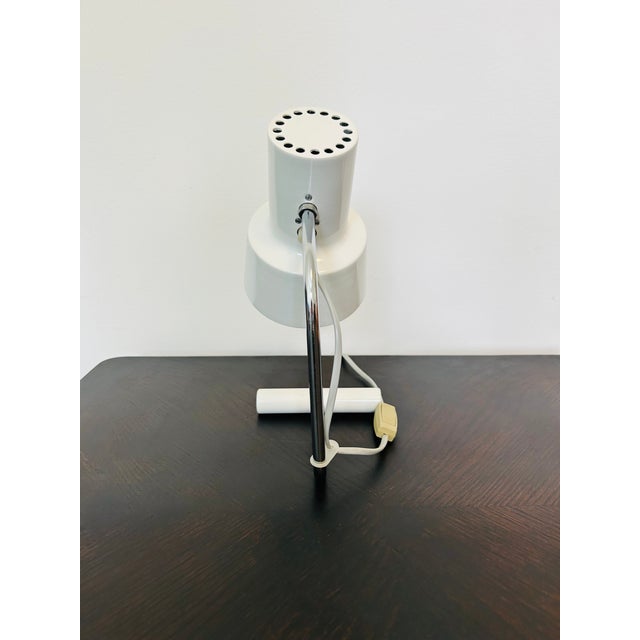 Metal Table Lamp by Josef Hůrka for Napako, Czechoslovakia, 1960s For Sale - Image 7 of 12