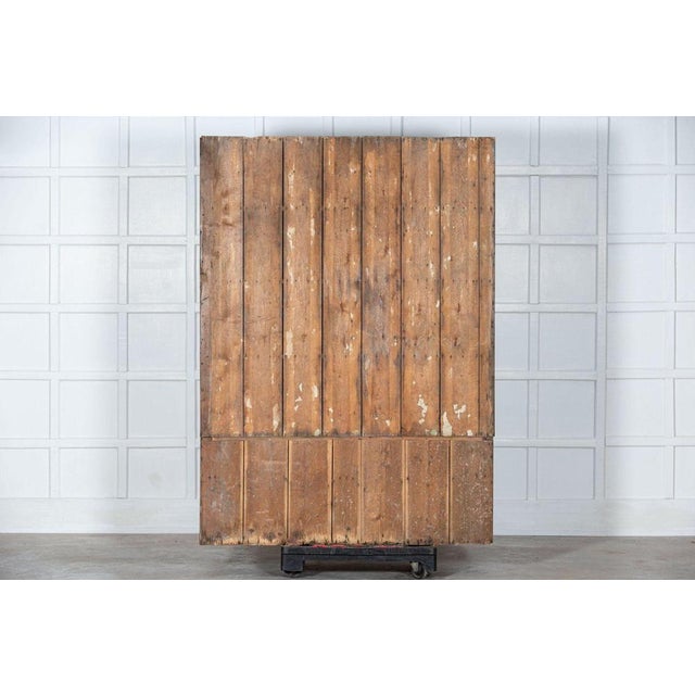 Large Irish Pine Housekeepers Cupboard, 1850s For Sale - Image 11 of 12
