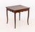 French Provincial Style Oak Lamp Table For Sale - Image 9 of 10