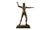Neo-Classical Nude Bronze Zeus Figurine on a Black Marble Base For Sale - Image 3 of 9