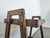 Modernist Rolling Serving Cart in Oak For Sale - Image 4 of 6