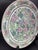 Pink Vintage Large Pink Floral Decorative Plate For Sale - Image 8 of 18