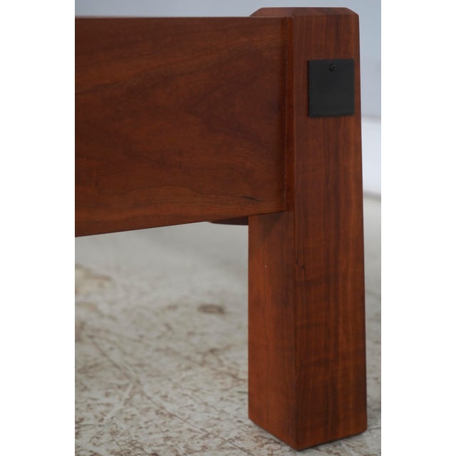 Thomas Moser Queen Size Cherry Bed For Sale In Philadelphia - Image 6 of 16