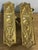 Brass Vintage Pair of Italian Solid Brass Cherub Wall Sconce For Sale - Image 8 of 9