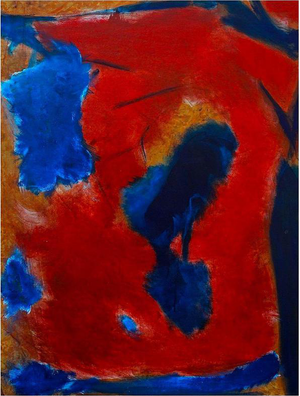 Giorgio Lo Fermo, Informal Painting, 2018, Oil Painting on Canvas