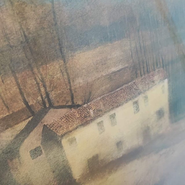 Renzo Crociara, Lithograph, Framed For Sale - Image 4 of 12