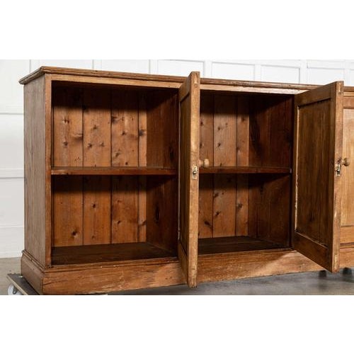 19th Century English Pine Dresser Base, 1880s For Sale - Image 10 of 15