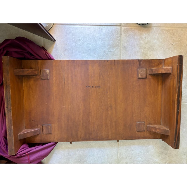 1970s Imported Italian Tuscan Dining Set From Bloomingdale's - Table + 6 Chairs For Sale - Image 12 of 14