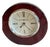 Late 20th Century Howard Miller Adonis 645-708 Rosewood Tabletop Mantel Clock For Sale