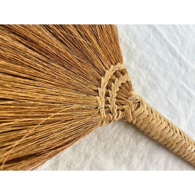 Mid 20th Century Handmade Housekeeping Tools Broom and Rug Beater For Sale - Image 5 of 9