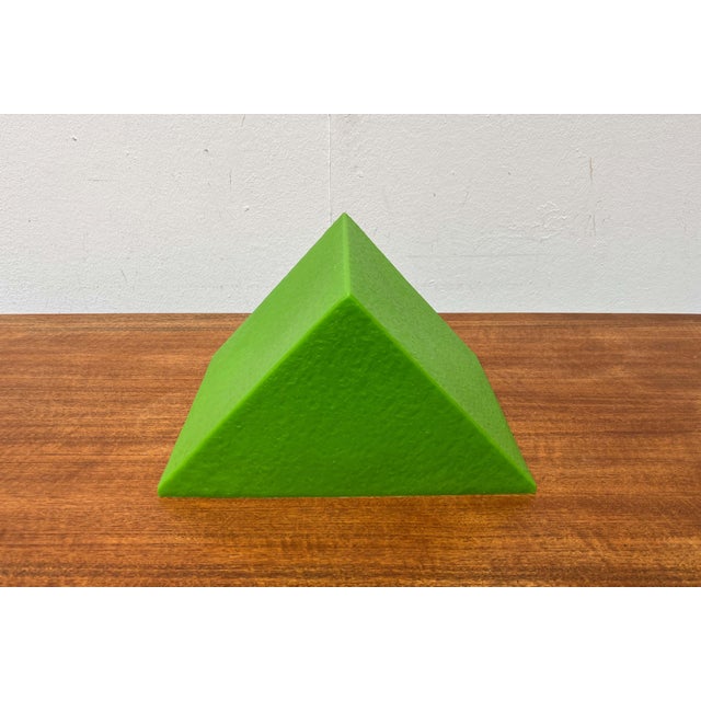 Postmodern Green Prism Shape Floor or Table Lamp from Heico, 1980s For Sale - Image 6 of 18