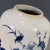 White Vintage Blue & White Porcelain Tea Jar With Lid – Lotus Pond & Bird Motif, "Wan Yu" Mark For Sale - Image 8 of 9