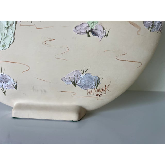 1990's Vintage Pat Novak Southwestern Art Pottery Vase For Sale - Image 4 of 11