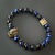 Tiger's Eye Gladiator Beaded Bracelet For Sale - Image 9 of 11