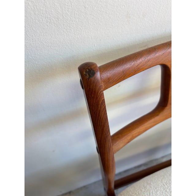 1960s 1960s Danish Teak Midcentury Dining Chair, by D-Scan For Sale - Image 5 of 6